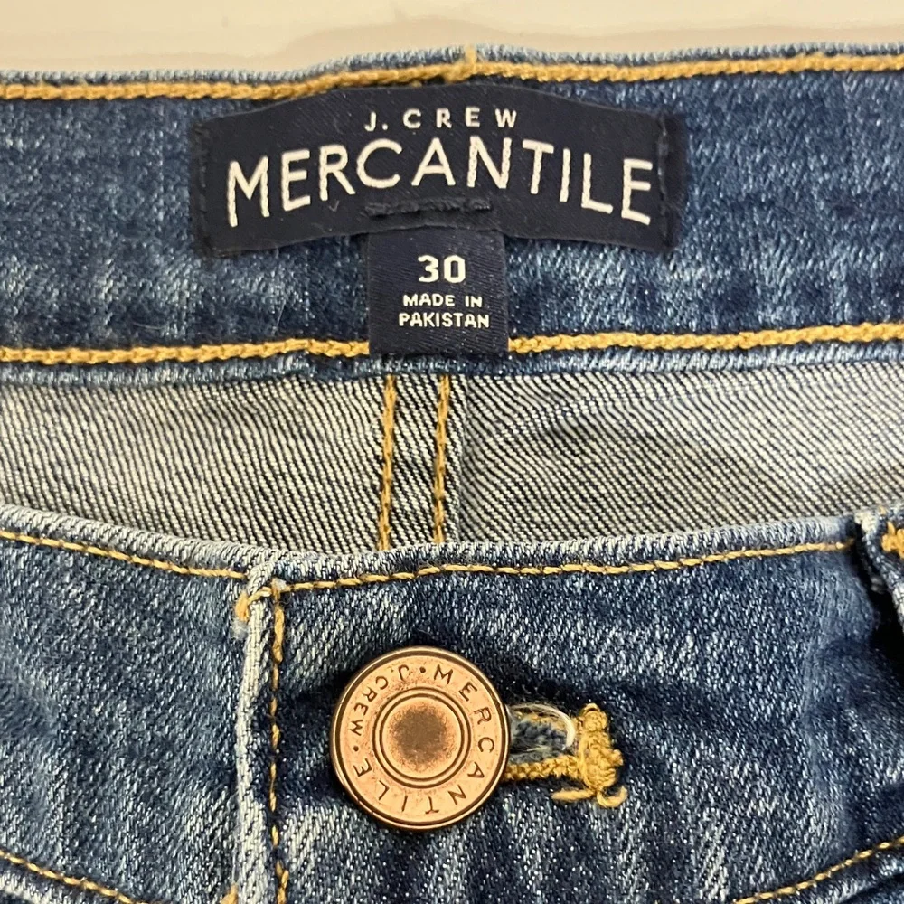 J. Crew Mercantile Blue Jeans size 30 - Picture 2 of 11